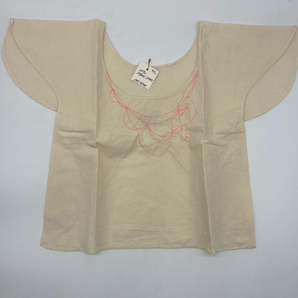 Organic Cotton Butterfly Top